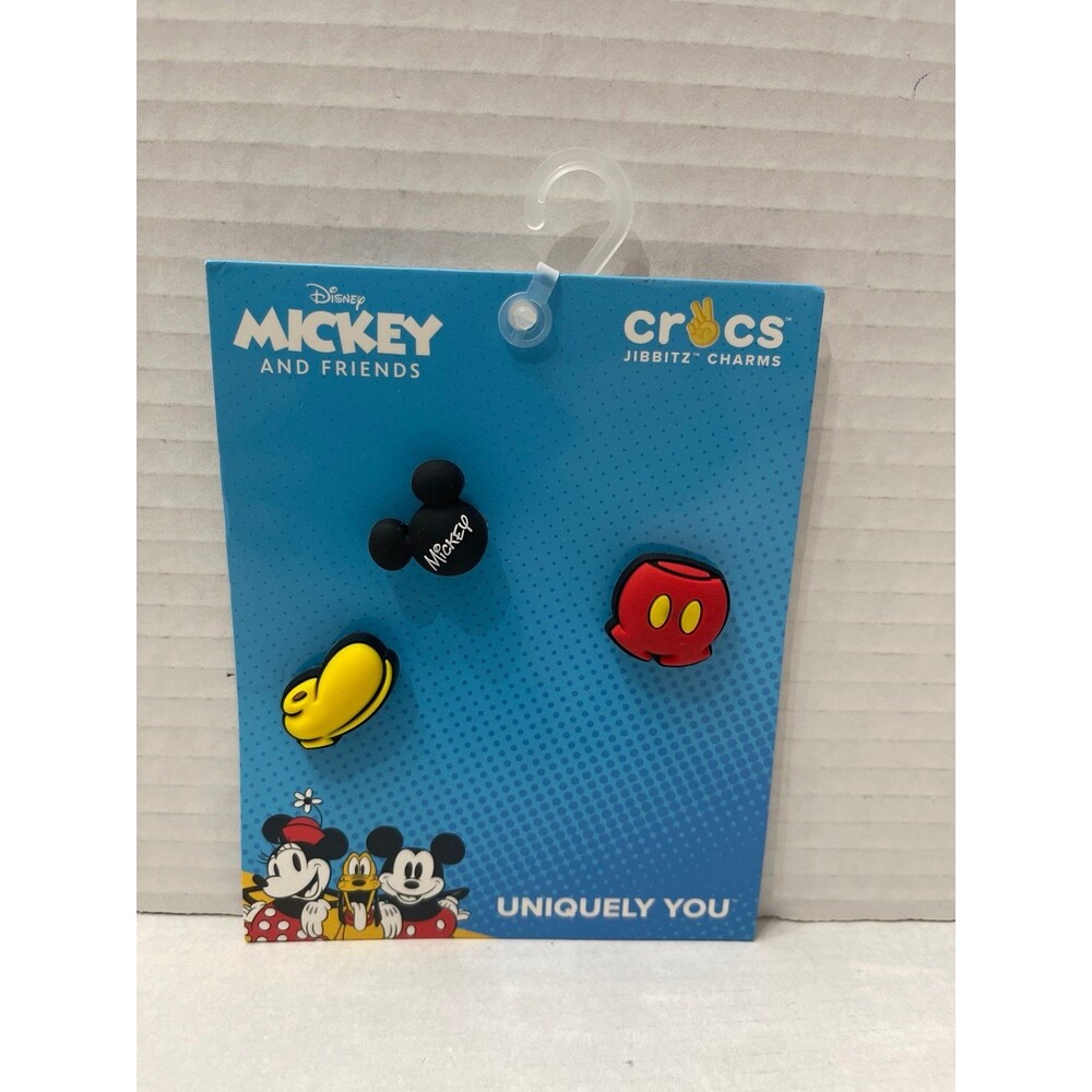 Disney Mickey Mouse Crocs Jibbitz Charms New